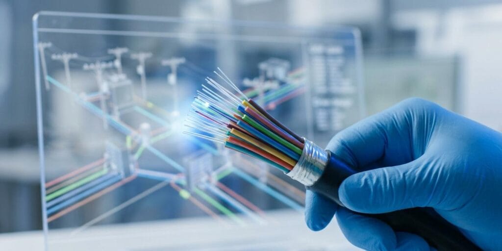 High-precision fiber OSP planning and design by SIT Digital for urban expansion in KSA.